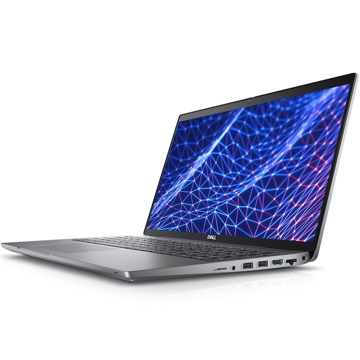 Laptop Dell Latitude 5530, Intel Core i7-1265U până la 4.80 GHz, 16GB DDR4, 512GB SSD, Silver, 15.6'' Full HD