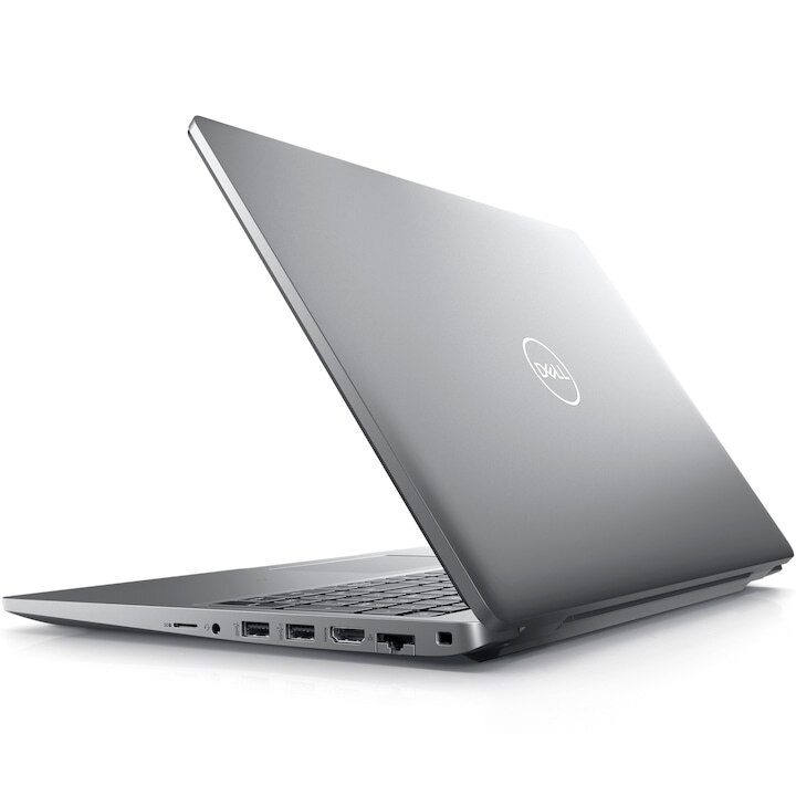 Laptop Dell Latitude 5530, Intel Core i7-1265U până la 4.80 GHz, 16GB DDR4, 512GB SSD, Silver, 15.6'' Full HD