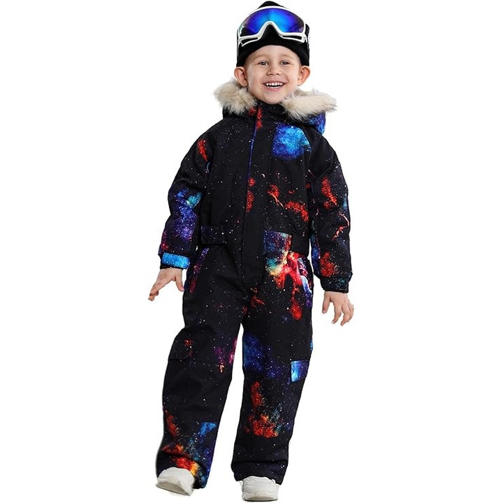 Costum de schi Bluemagic pentru baieti, costum de zapada pentru copii, 686548, Multicolor