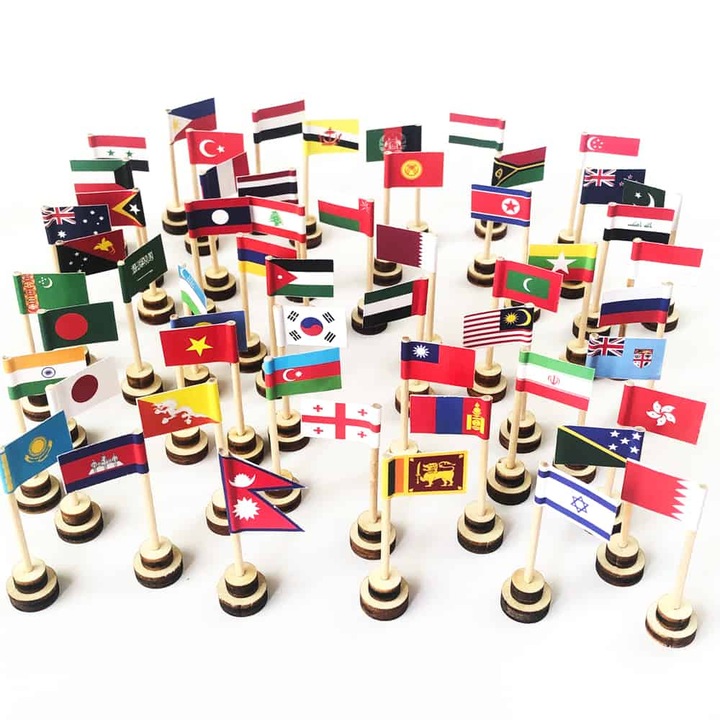 Steaguri ASIA, joc si material educational, 50+ steaguri