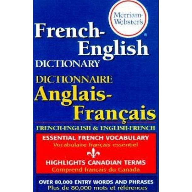 Merriam-Webster's French-English Dictionary, Merriam-Webster (Author)
