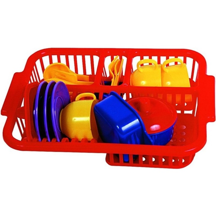 Set de scurgator de vase, 17 piese