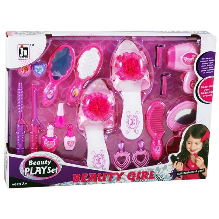 Set de ingrijire a frumusetii cu 18 piese