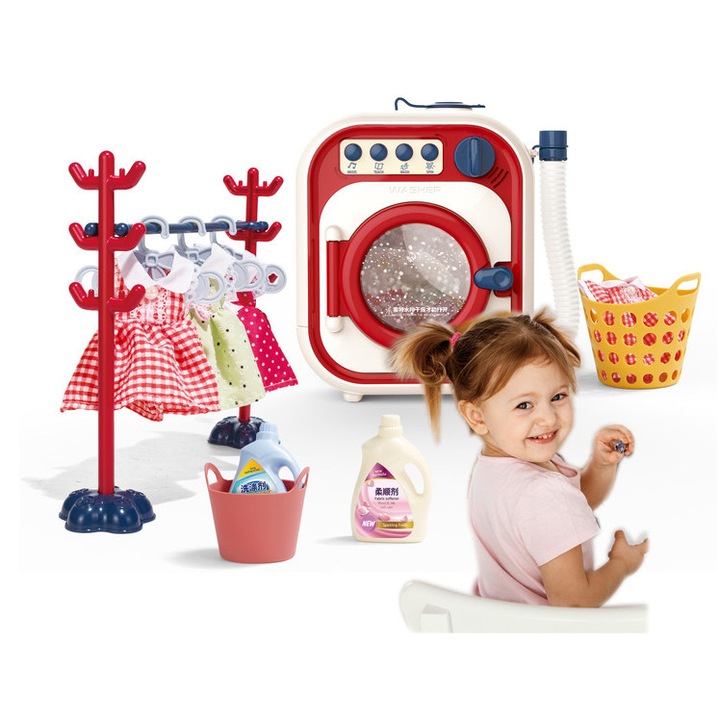 Masina de spalat, cantareste, lumineaza