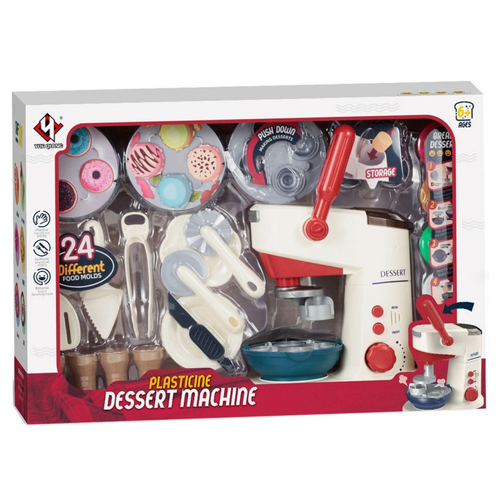 Set pentru preparat prajituri cu plastilina