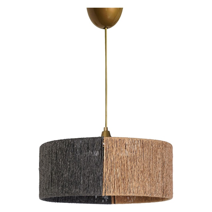 Lustra metalicam Opviqm 8516, E27 max 60W, 12x30cm, Bej