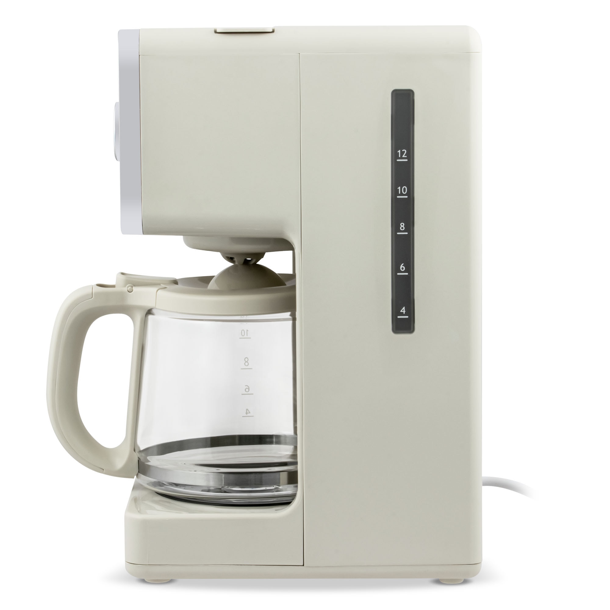 Cafetiera cu filtru ZASS ZCM 12 Wave Edition Crem