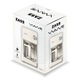 Zass ZCM 12 Wave Edition kávéfőző, 1,5L, 12 csésze, 1000W, krém, 26,5x17x33cm