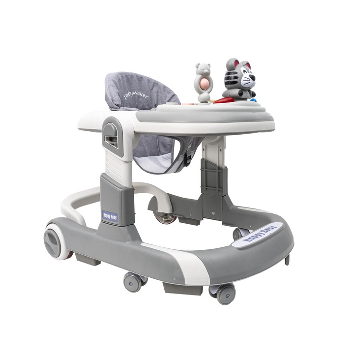 Előke, Z-tools, 6 kerék, állítható ülés, szürke, 6 hónap+