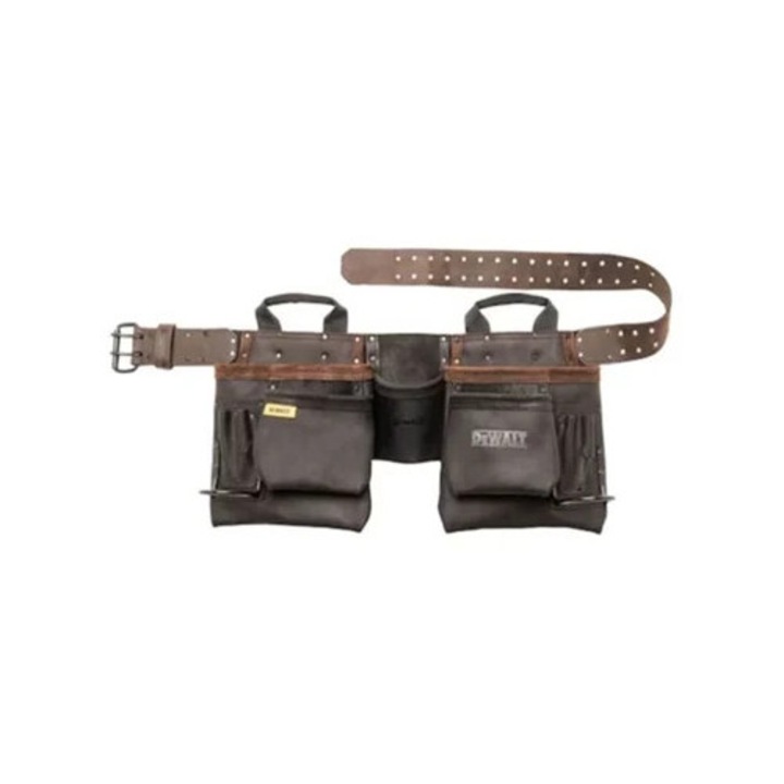 DWST50112-1 bőr szerszámnadrág, szerszámrendező, fekete színű, standard méretek