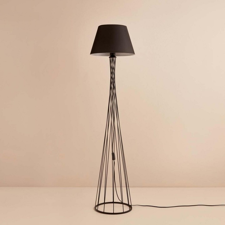 Lampadar, Opviq 6021, 100% material textil, 100% metal, 38cm, 144cm