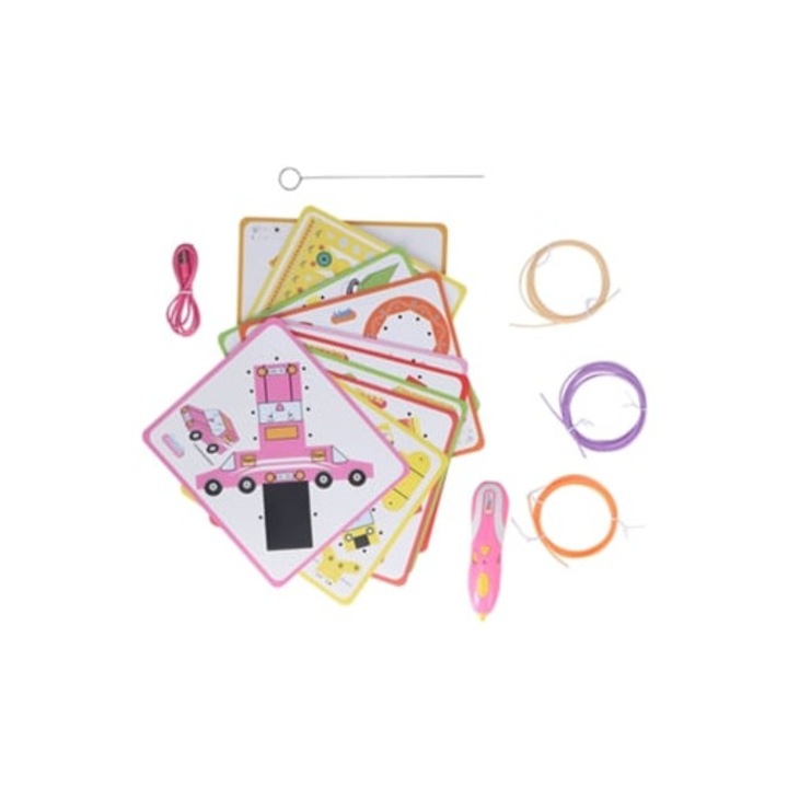 3D писалка за деца, ниска температура, безжично зареждане