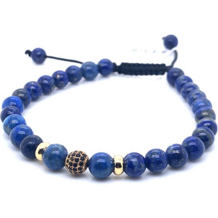 Bratara din piatra albastra, dimensiune unica