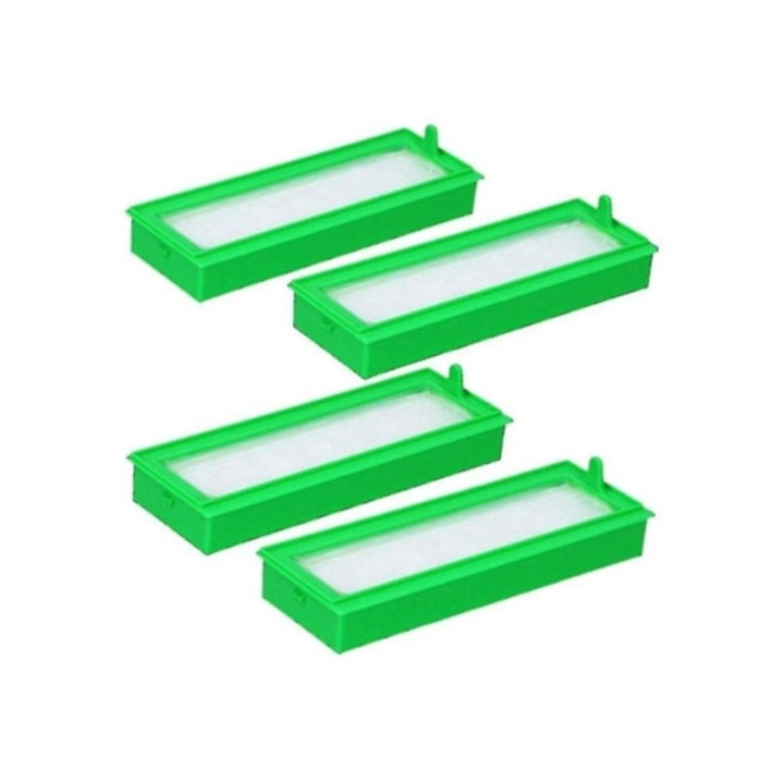 Accesorii aspirator, filtre universale, set 4 bucati, pentru robot Vorwerk Kobold Vr200 Vr300