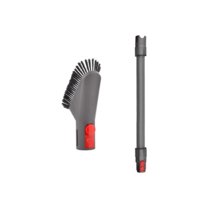 Perie moale pentru praf cu furtun extensibil, set unelte de inlocuire pentru aspiratoare Dyson V7 V8 V10 V11