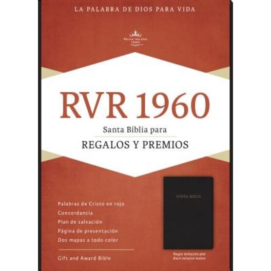 Biblia Para Regalos y Premios-Rvr 1960, Broadman & Holman Publishers (Manufactured by)