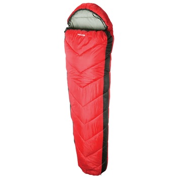 Sac de dormit Trespass Doze -3°C, 230cm, Red/Black Sac de dormit Trespass Doze -3°C, 230cm, Red/Black