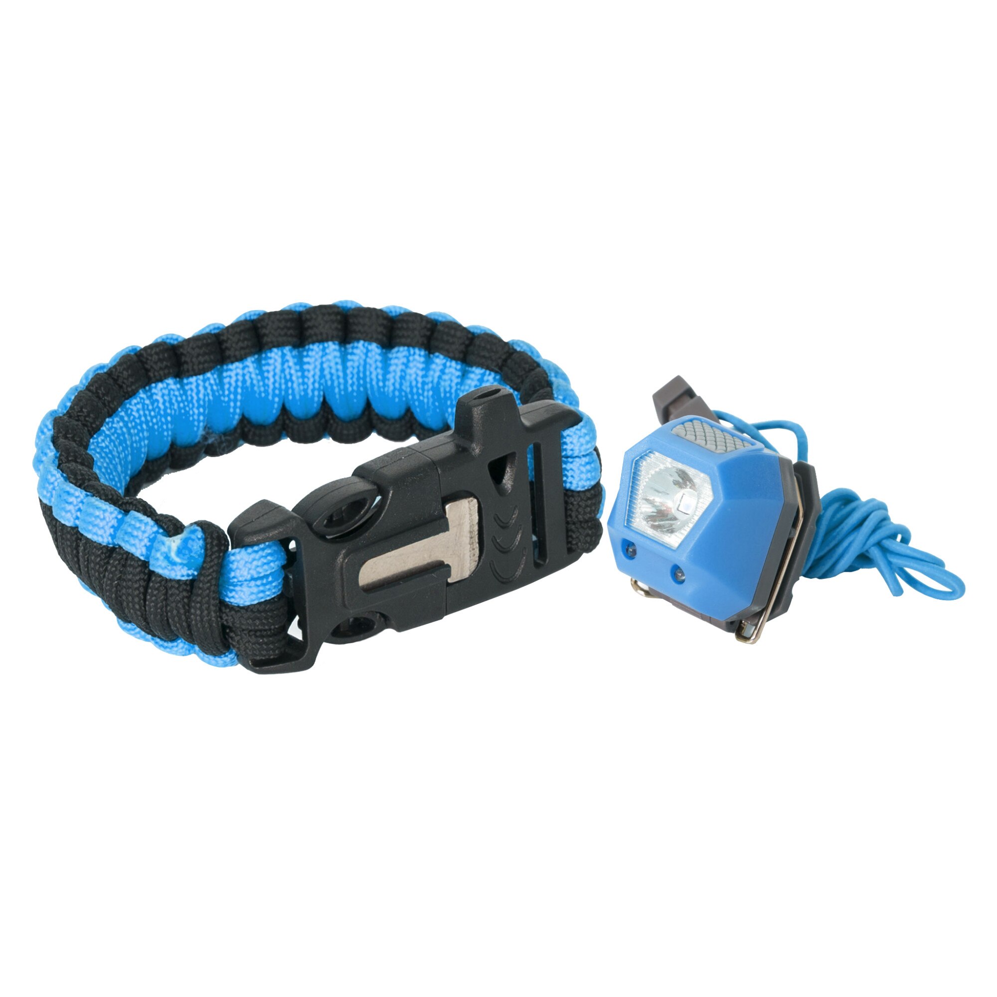 Kit supravietuire Trespass Nubbet, 3 piese, Micro LED, Blue