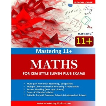Mastering 11+: Maths / Numerical Reasoning - Practice Book 1, Ashkraft Educational (Author) Mastering 11+: Maths / Numerical Reasoning - Practice Book 1, Ashkraft Educational (Author)