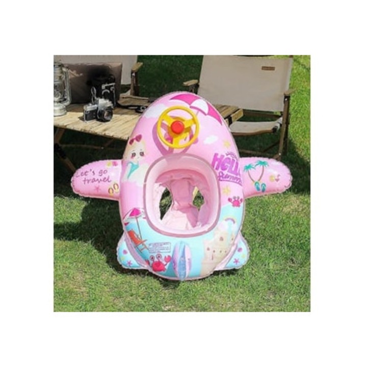 Детски надуваем пояс, Wiuos, със сенник, 70x70см