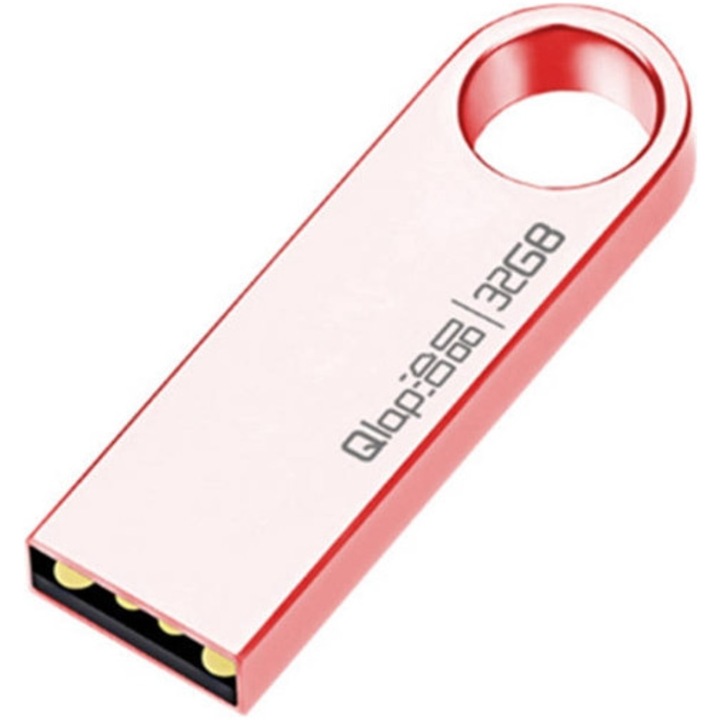 USB memória, 8 GB, USB 2.0, rózsaszín