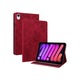 Husa tableta compatibila cu iPad Mini 6 2021, fluture, rosu