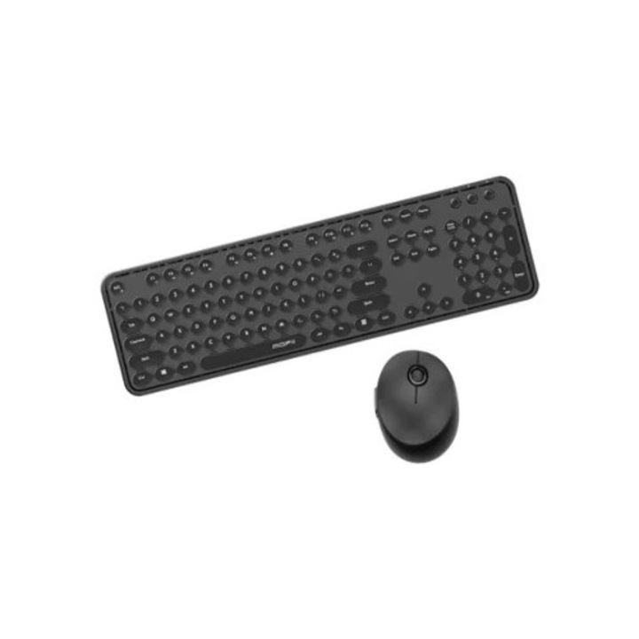 Set Mouse Wireless 1600 dpi si Tastatura