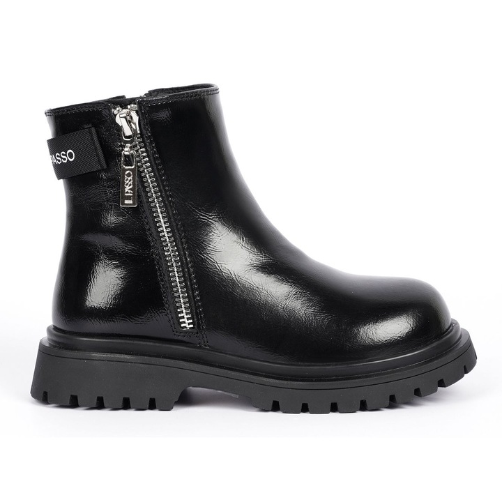 Gyermekcsizma IL PASSO PING, Fekete