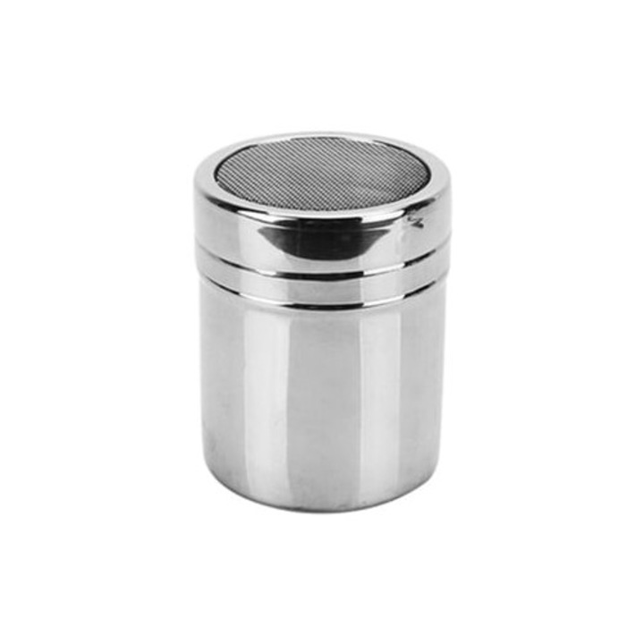 Rasnita si dozator condimente, inox, 5x7cm, pentru zahar pudra si scortisoara