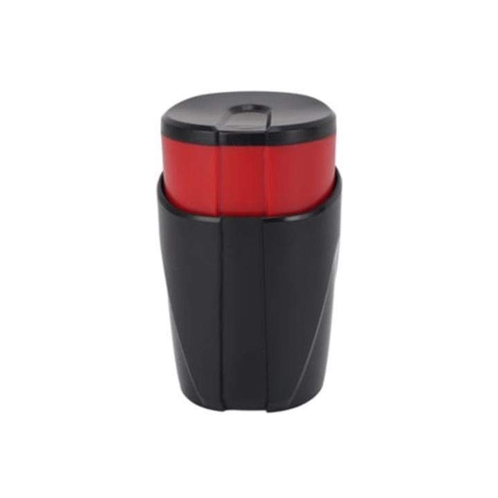 Snack adagoló, műanyag, újrafelhasználható, piros, 10x15cm