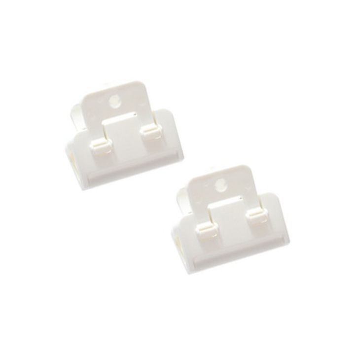 Set 2 Clips Mari pentru Pungi, Plastic Reutilizabil, Rezistent, pentru Depozitarea Alimentelor