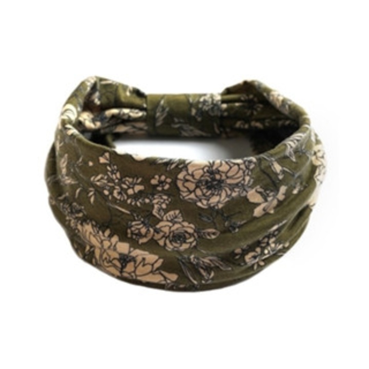 Bentite elastice din bumbac, stil boho, set de 2 bucati, multicolor