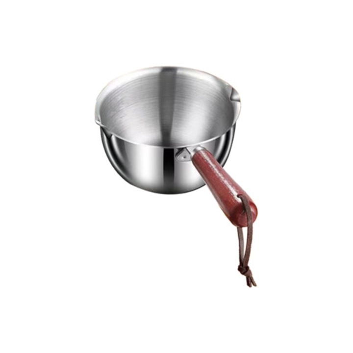 Mini incalzitor de unt 300ml oala din otel inoxidabil 410 pentru bucatarie