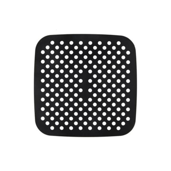 Insert din silicon pentru friteuza cu aer neagra - 19x19cm