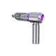 Aspirator de mana fara fir, compact si portabil, 3 viteze, argintiu-mov
