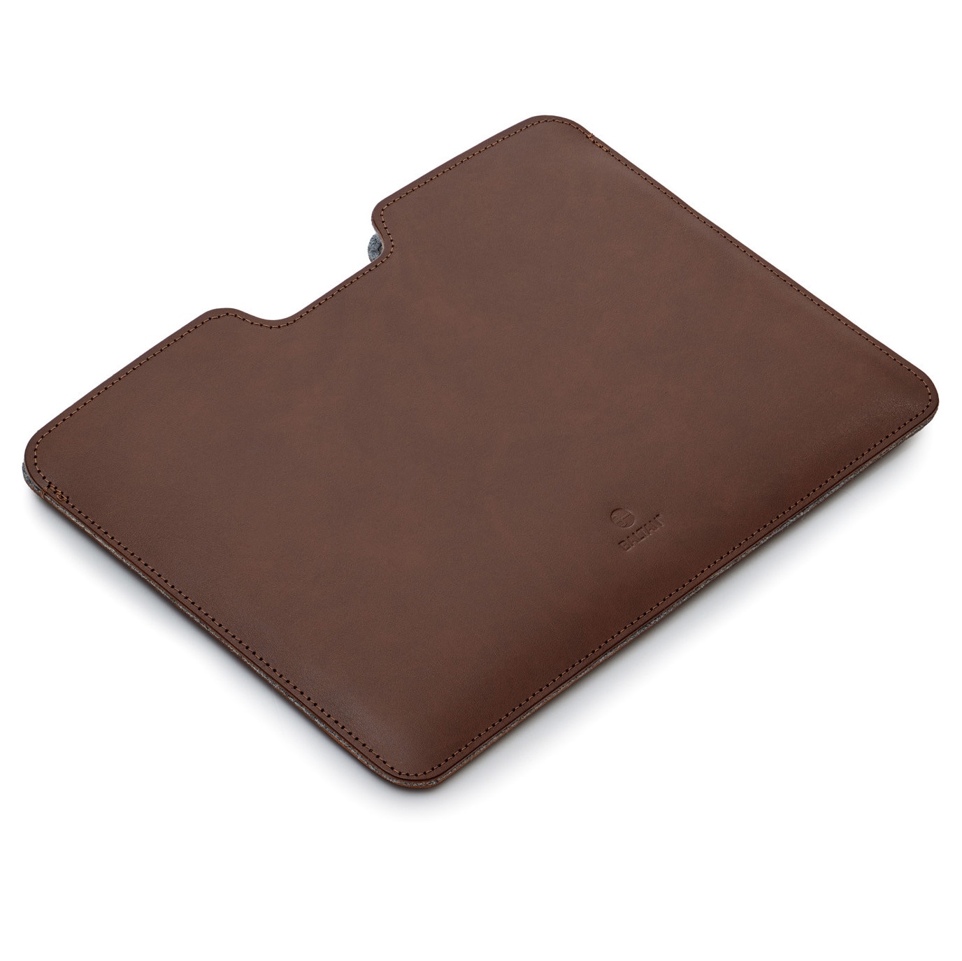 Husa pentru MacBook 13 PRO Baltan Razor 13 inch din piele naturala premium rezistenta la apa, maro inchis