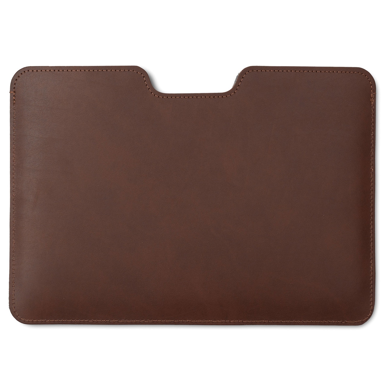 Husa pentru MacBook 13 PRO Baltan Razor 13 inch din piele naturala premium rezistenta la apa, maro inchis
