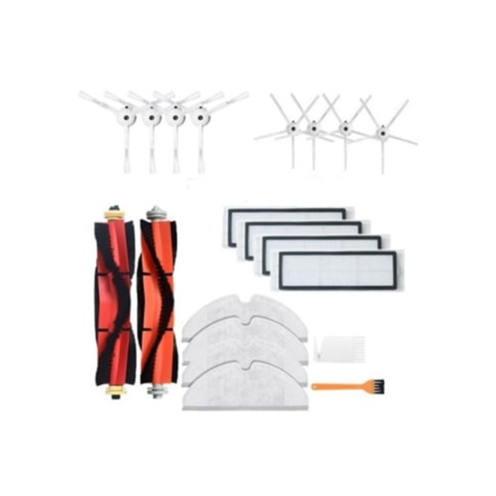 Set accesorii pentru aspirator robot Roborock S6 Maxv S6 Pure S6 S5 Max S5 S4 E4 E35 E2, compatibil cu Xiaomi Mijia 1/1S
