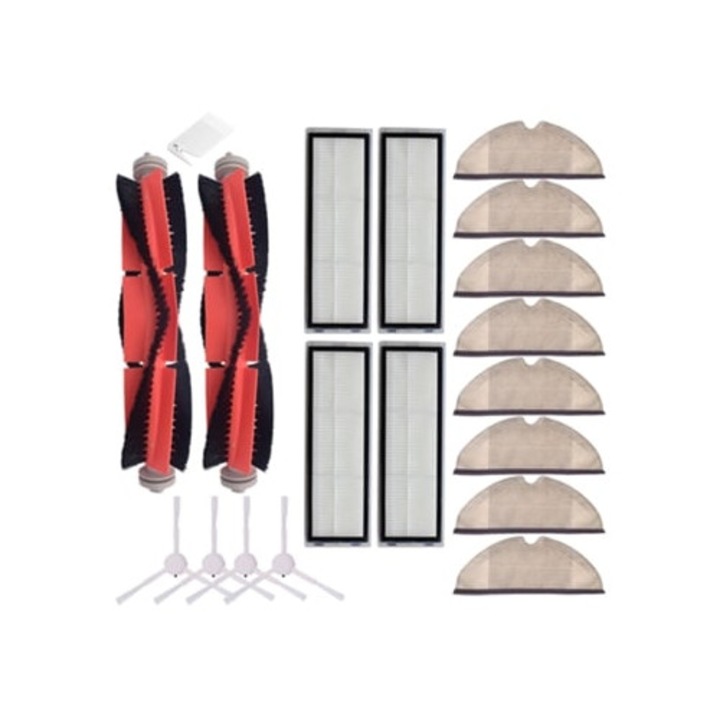 Капак за основна странична четка, филтри, моп кърпа за робот прахосмукачка Xiaomi Mijia 1C 2C 1T/STYTJ01ZHM Dreame F9 L10 Plus