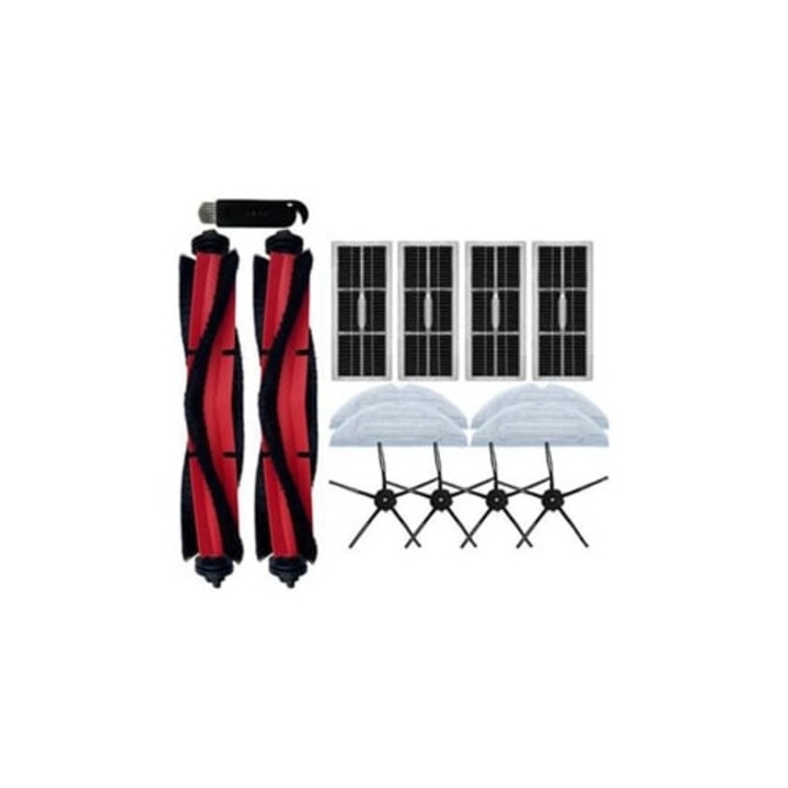 Filtru de carbon pentru mop cu perie laterala, set pentru aspirator robot S7 Maxv, S7 Maxv Plus, S7 Maxv Ultra, G10S Pro