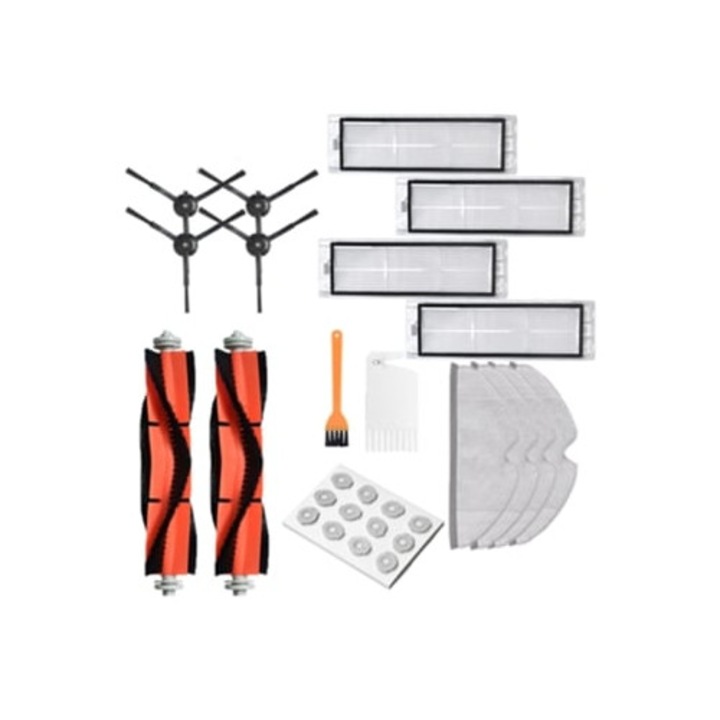 Filtru Hepa, perie laterala, mop pentru aspirator robot Xiaomi Roborock S50 S51, set accesorii