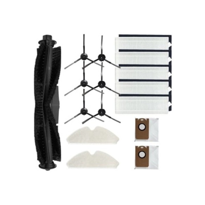 Perie rotativa si perie laterala Hepa pentru aspirator robot Proscenic M7 Pro, Kyvol Cybovac S31, Honiture Q6, Uoni, set accesorii