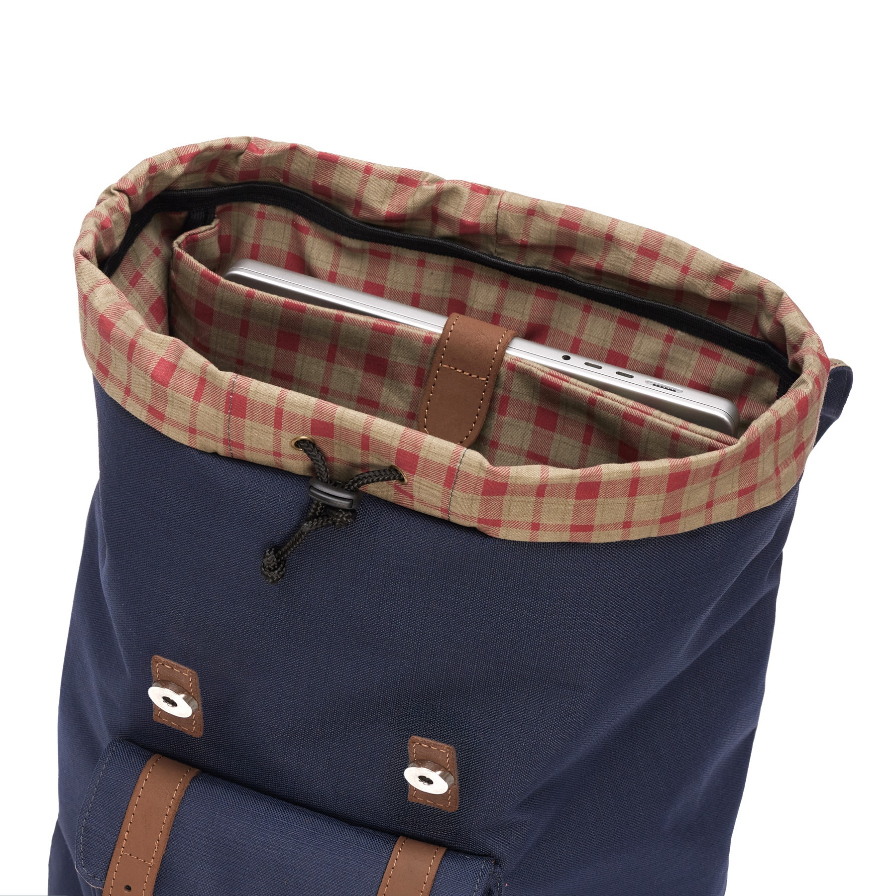 Rucsac pentru laptop portabil Baltan City Break, capacitate 26L, rezistent la apa, pentru laptop pana la 17'', Marina