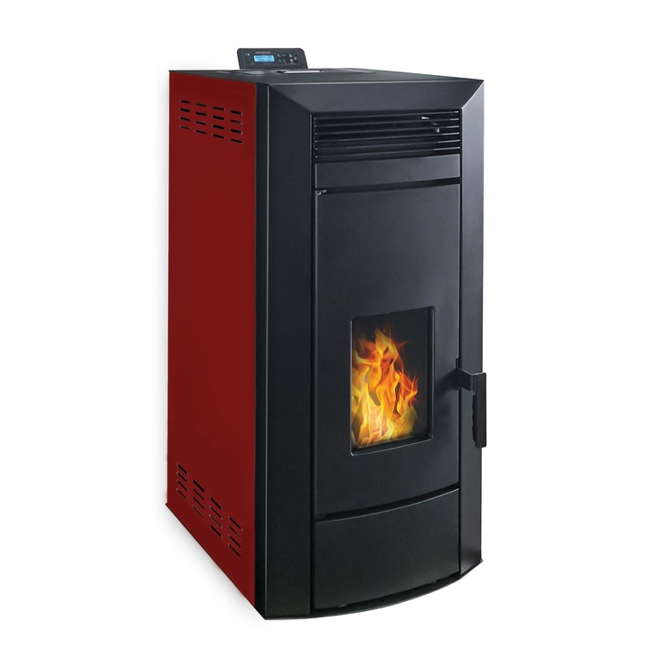 Soba pe granule hidraulica etansa Anita 21 kW Bordeaux Sannover