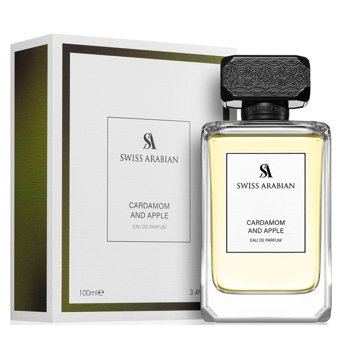Swiss Arabian Cardamom and Apple Eau de Parfum, Férfi, 100 ml