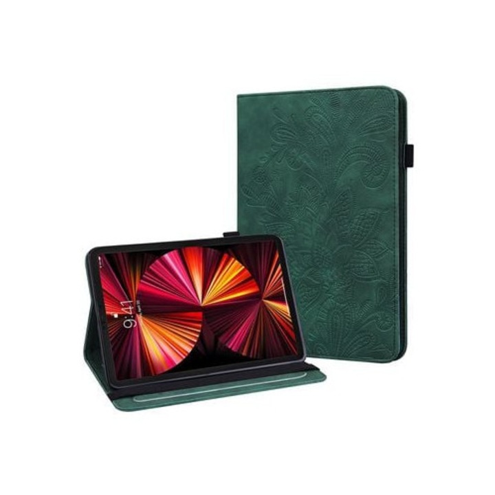 Husa tableta, compatibila cu iPad Pro 11 (2021), verde