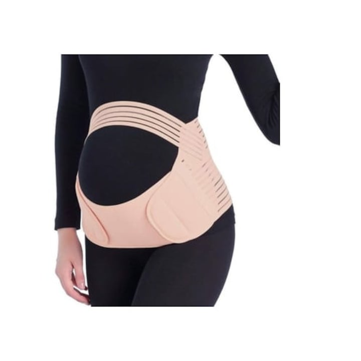 Centura de suport pentru burta, 3 in 1, pentru gravide, 100x130cm