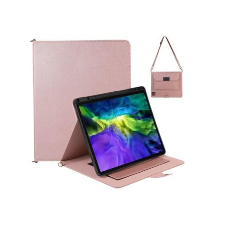 Tabletok tok iPad Pro 11-hez, rózsaszín, 2021/2020/2018, iPad Air 2020