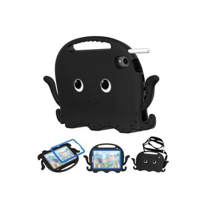 Husa tableta, compatibila cu iPad Mini (2021), neagra