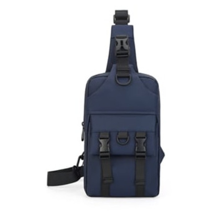 Férfi alkalmi Oxford táska, kék